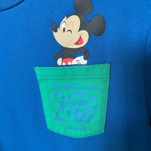Disney California Adventure 20th Anniversary t-shirt, size M